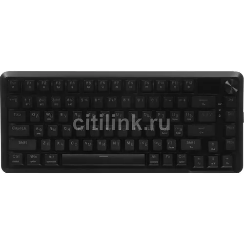 Клавиатура Redragon Flekact Pro, беспроводная, USB, Bluetooth/Радиоканал, механическая, черный [72535]