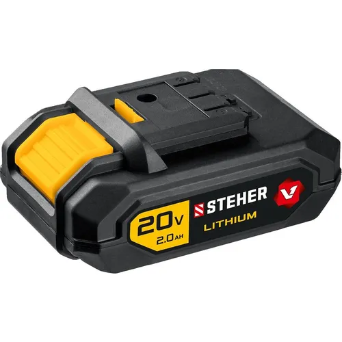 Батарея аккумуляторная STEHER V1-20-2, 20В, 2Ач, Li-Ion