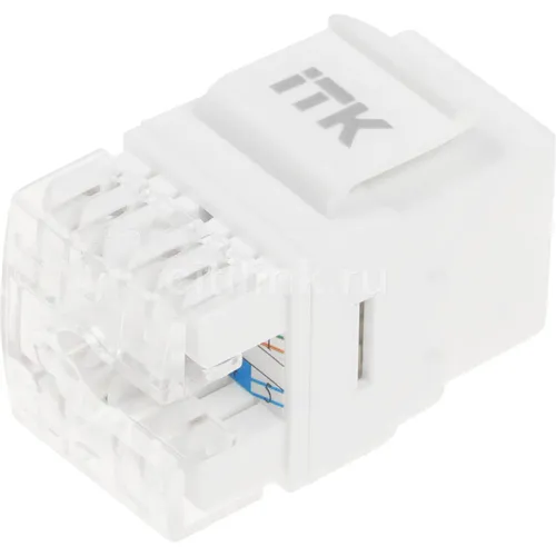 Модуль ITK (CS1-1C5EU-12) информ. Keystone RJ45 кат.5E UTP (упак.:1шт)