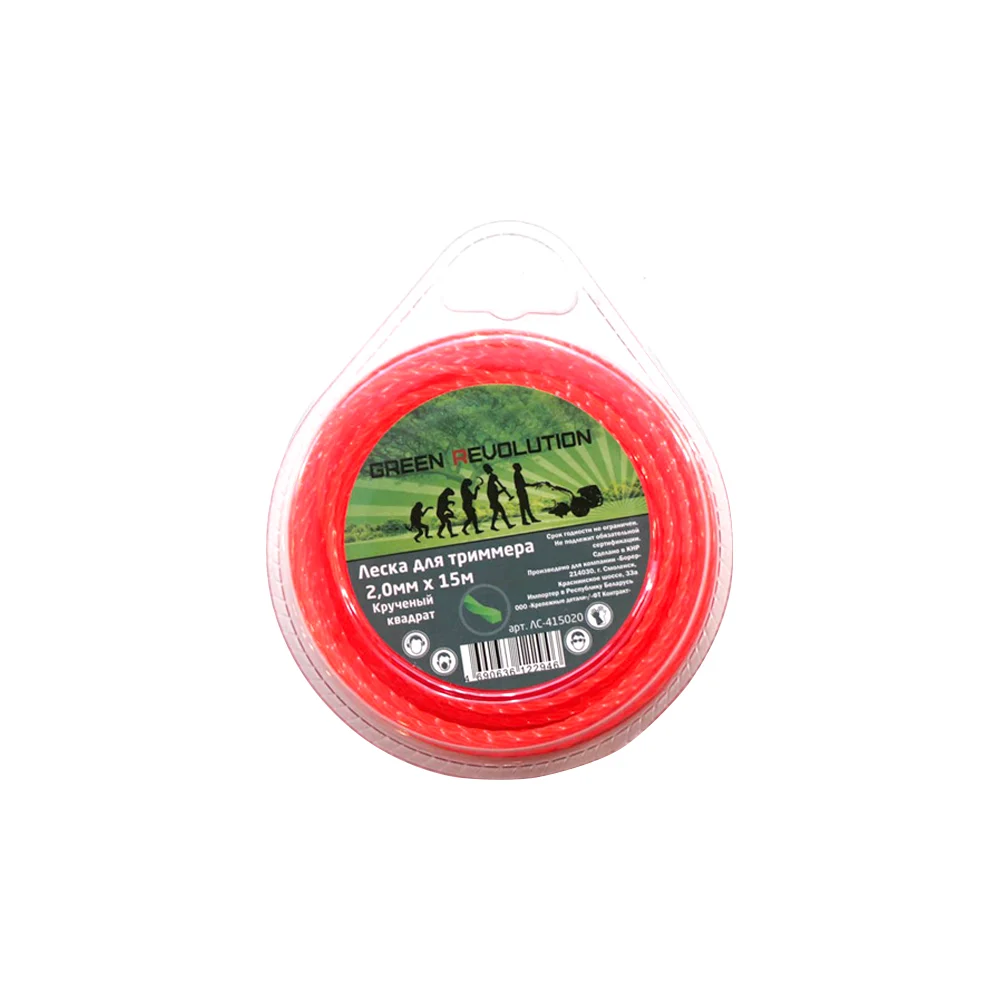 Леска для триммера GREEN REVOLUTION ЛС-415020
