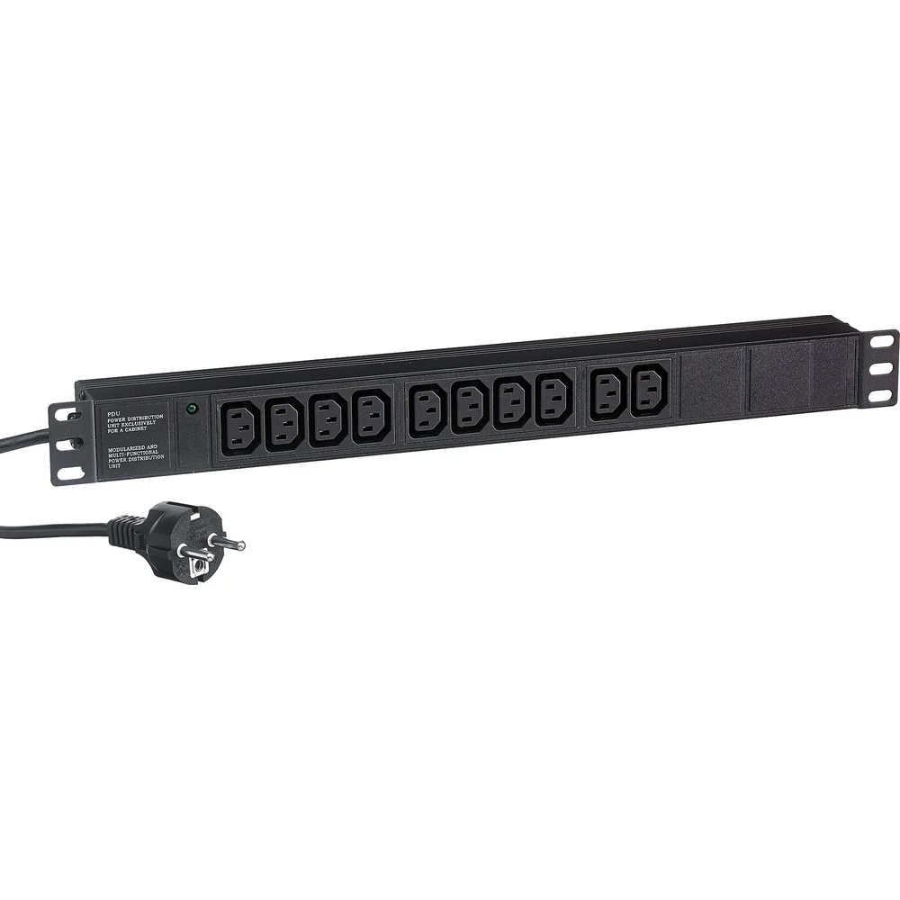 Блок розеток ExeGate ServerPro PDU-19H005 Al-10C13-EU3CU 280863