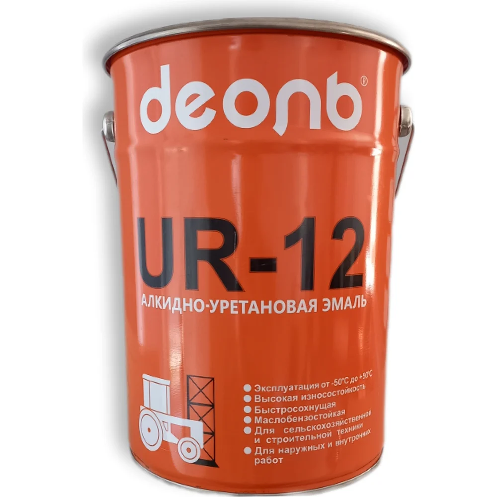 Быстросохнущая автоспецэмаль Деоль UR-12 UR12BL5