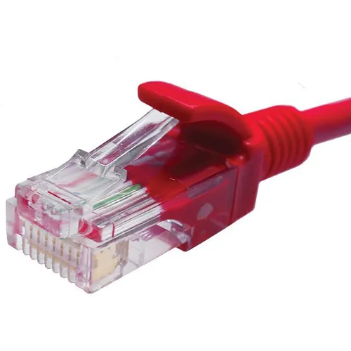 Патч-корд SUPRLAN 10-0152, вилка RJ-45, вилка RJ-45, кат.5E, LSZH, 1м, красный