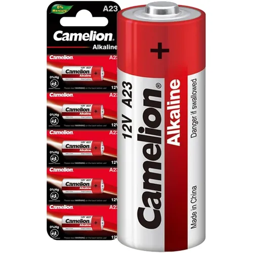 LR23/A23/MN21 Батарейка CAMELION Plus Alkaline A23-BP5, 5 шт.