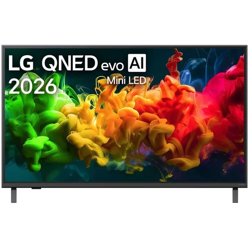 43" Телевизор LG 43QNED80B6B.ARUG QNED, 4K Ultra HD, СМАРТ ТВ, WebOS, черный титан