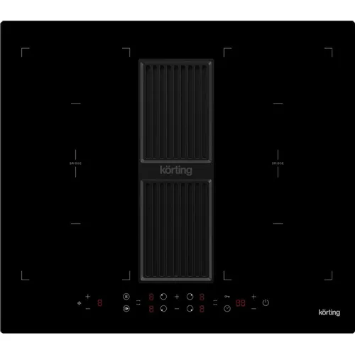 Индукционная варочная поверхность Korting HIBH 68980 NB, конфорок: 4 шт., стеклокерамика, независимая, черный