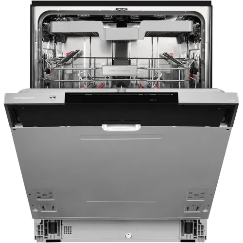 Встраиваемая посудомоечная машина KUPPERSBERG GLM 6096, полноразмерная, ширина 59.8см, полновстраиваемая, загрузка 16 комплектов