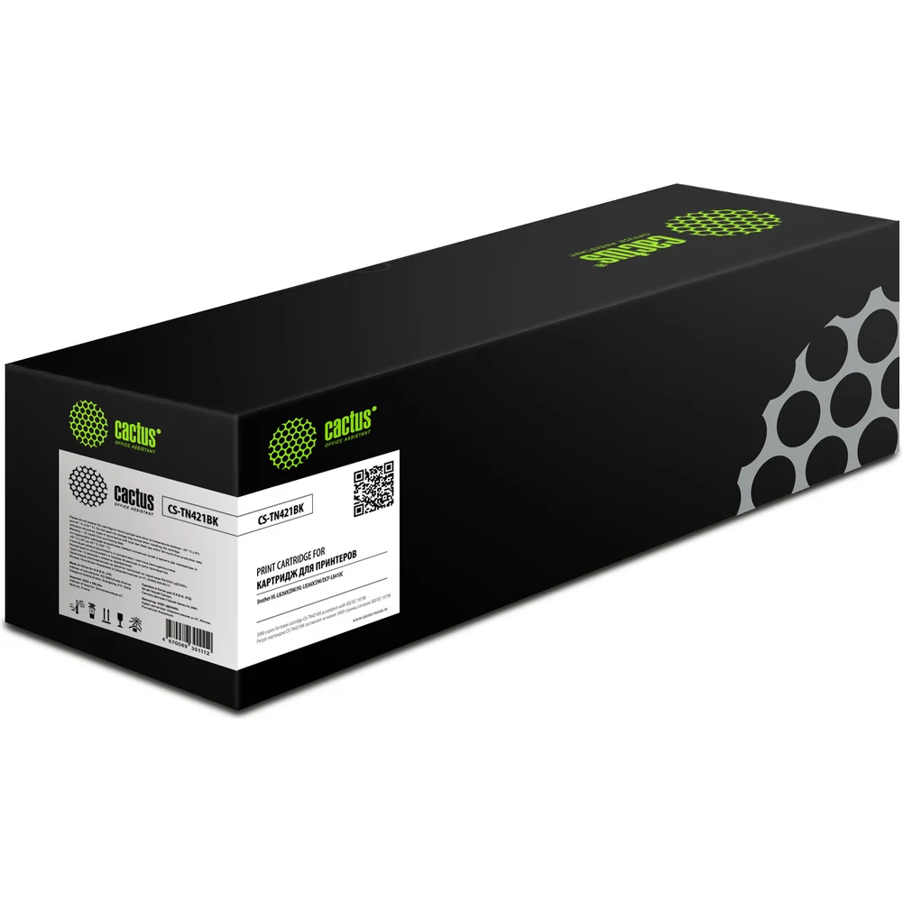 Лазерный картридж для brother hl-l8260cdw/hl-l8360cdw/d Cactus tn-421bk 1515108
