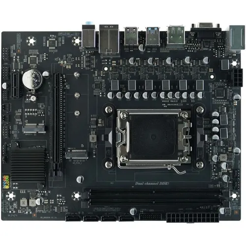 Материнская плата AFOX B650D5-MA-V2, Socket AM5, AMD B650, mATX, Ret