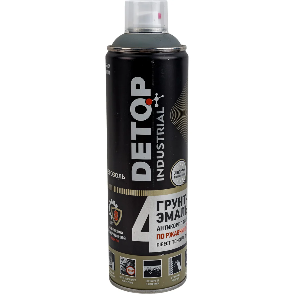 Грунт-эмаль по ржавчине Detop DTI-A07718