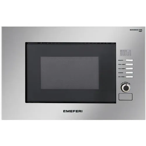 Встраиваемая микроволновая печь MEFERI Power MMO6020IX Slim, 20л, 1200Вт, нержавеющая сталь [mmo6020ix slim power]