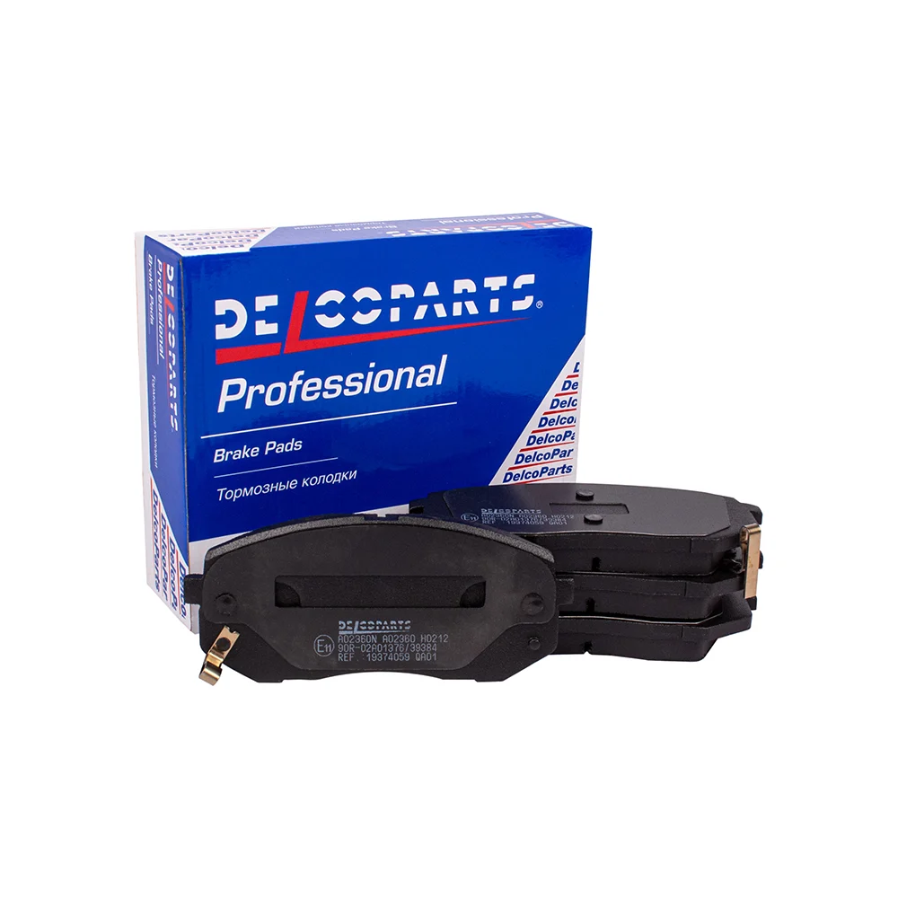 Передние колодки тормозные Delcoparts 19374059