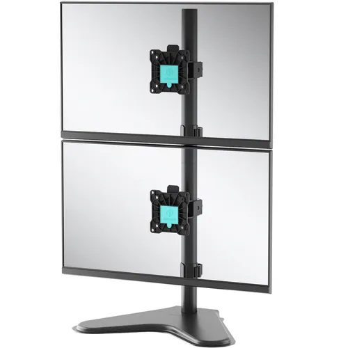 Кронштейн для мониторов ONKRON D208FS, до 32", до 16кг, настольный, поворот и наклон, черный