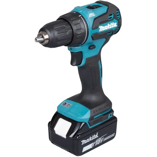 Дрель-шуруповерт Makita DDF490SF1J, 3Ач, с одним аккумулятором