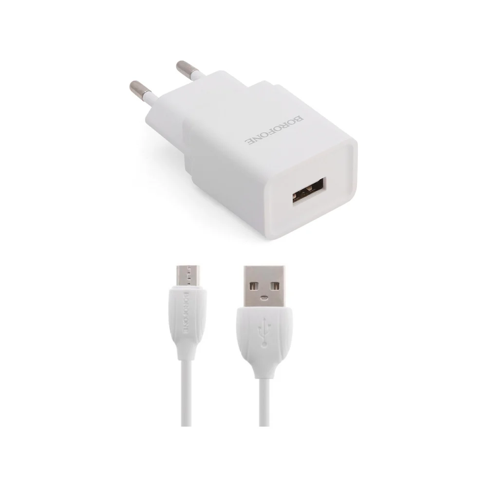 Сетевое зарядное устройство Borofone ba19a nimble 0L-00048558