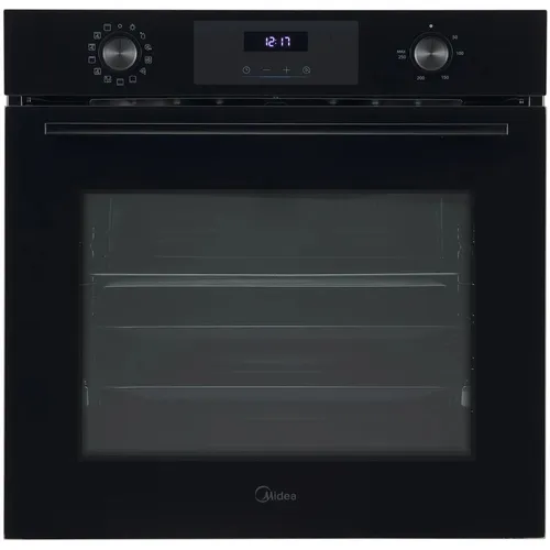 Духовой шкаф электрический Midea MO713103GB, 72л, дверца с 2 стеклами, черный