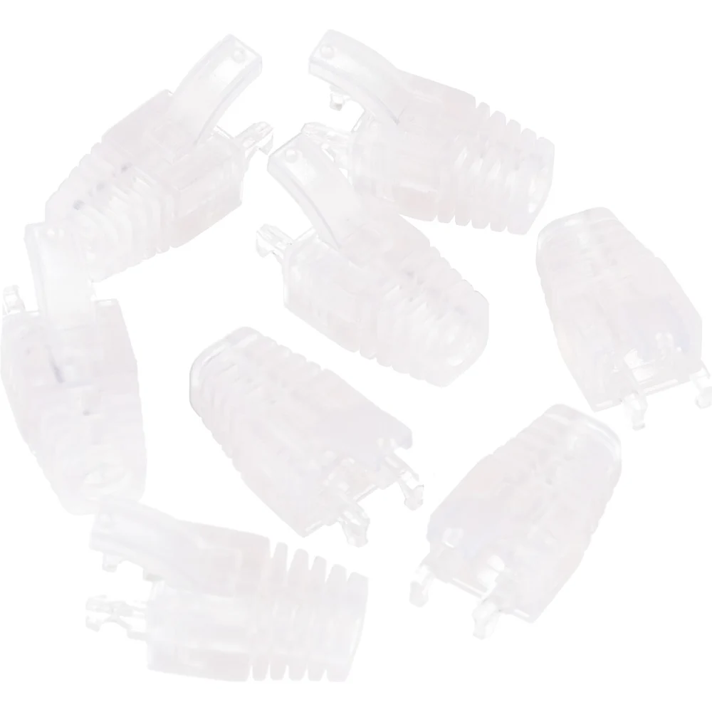 Защитный сетевой коннектор для коннекторов RJ45 NIKOMAX NMC-RJBOOT55B-TR-100