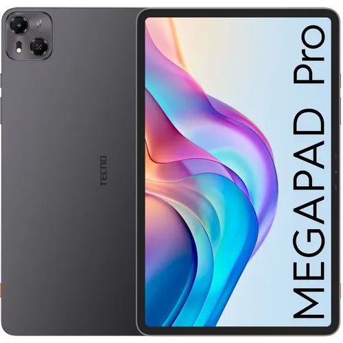 12" Планшет TECNO MegaPad Pro T1201 8/256 GB G100 4G, 2000 x 1200, 90Гц, Android 15, серый [t1201 256+8 sky gray]