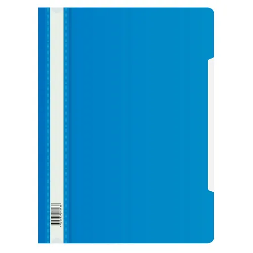 Папка-скоросшиватель Бюрократ -PSL20BLUE, A4, пластик, синий 20 шт./кор.