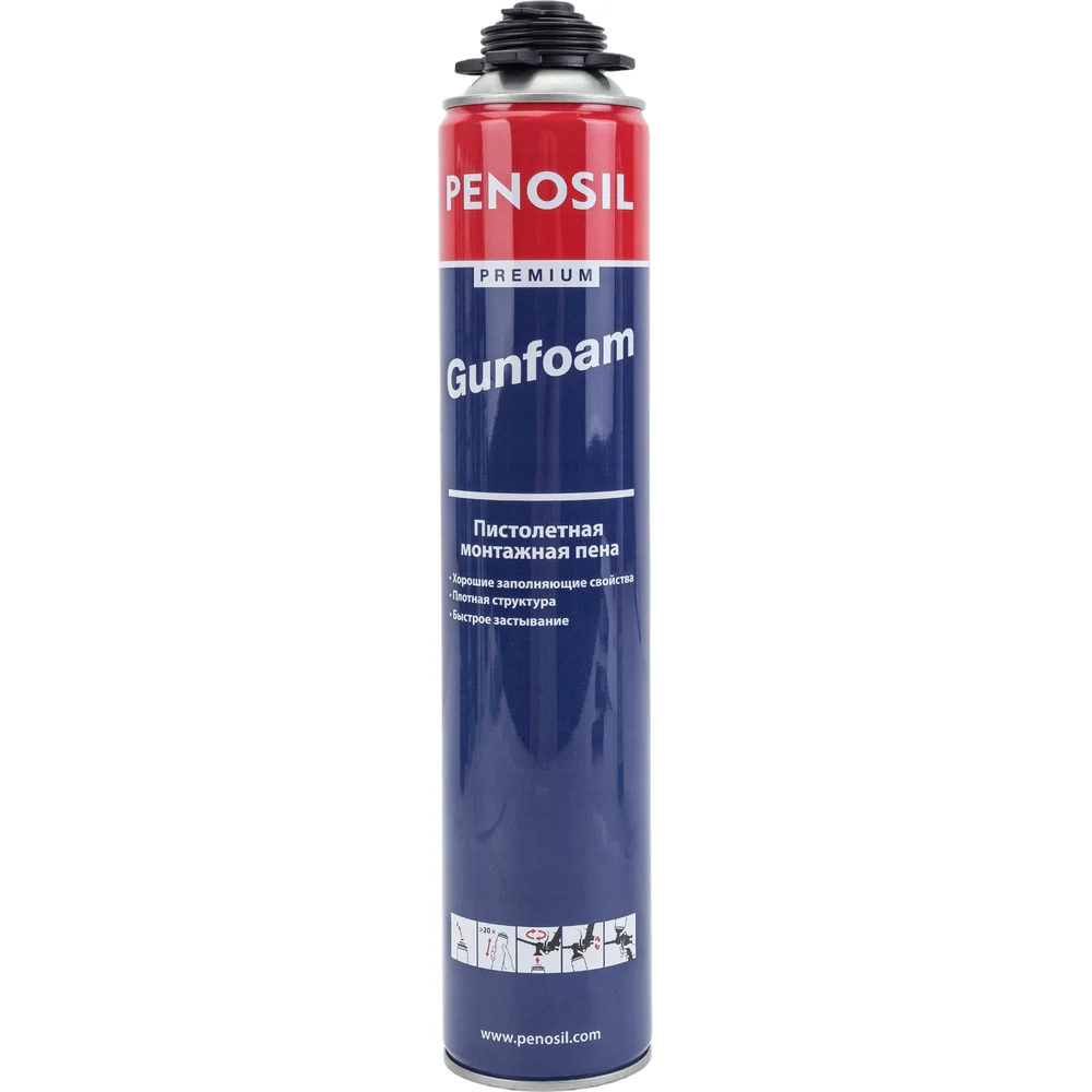 Профессиональная монтажная пена Penosil Premium Gunfoam A1578Z