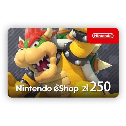 Пополнение игровой валюты Nintendo eShop 250 zl Poland, регион: Польша