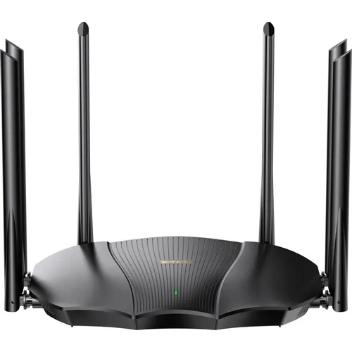 Маршрутизатор TENDA TX3000 Pro, Wi-Fi 6, AX1500, 2.4/5ГГц, 3 LAN, черный