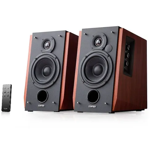 Колонки Bluetooth Edifier R1700BT, 2.0, коричневый