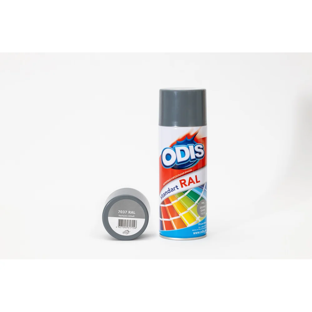 Краска-спрей ODIS standart 7037ral