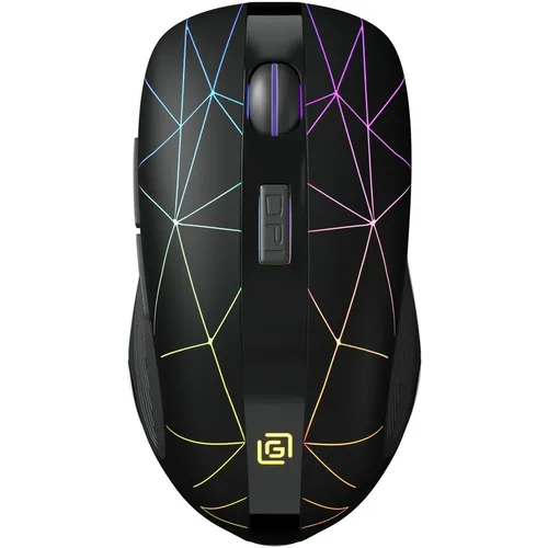 Мышь беспроводная Oklick 976GW, игровая, радио, оптическая, USB, 3200dpi, черный [1431703]