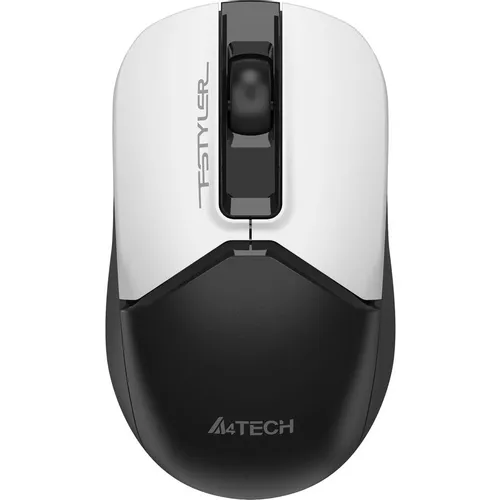 Мышь беспроводная A4TECH Fstyler FG12S Panda, радио, оптическая, USB, 1200dpi, белый и черный