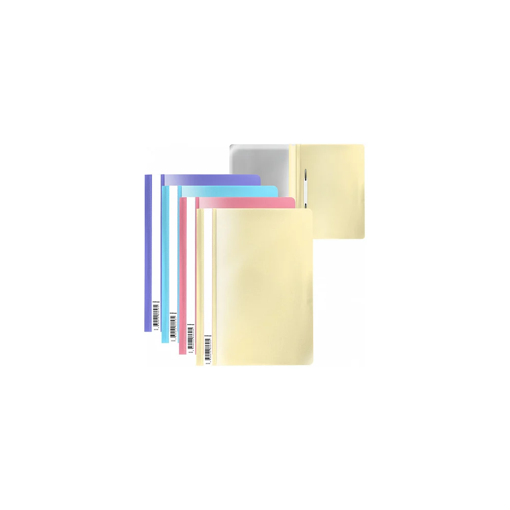 Пластиковая папка-скоросшиватель ErichKrause Fizzy Pastel 50484