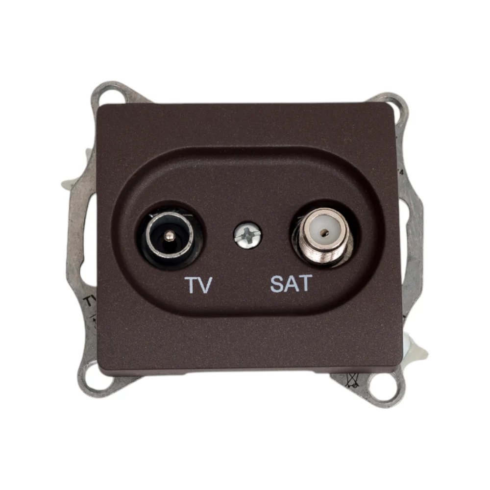 Оконечная телевизионная розетка Systeme Electric Glossa GSL000897