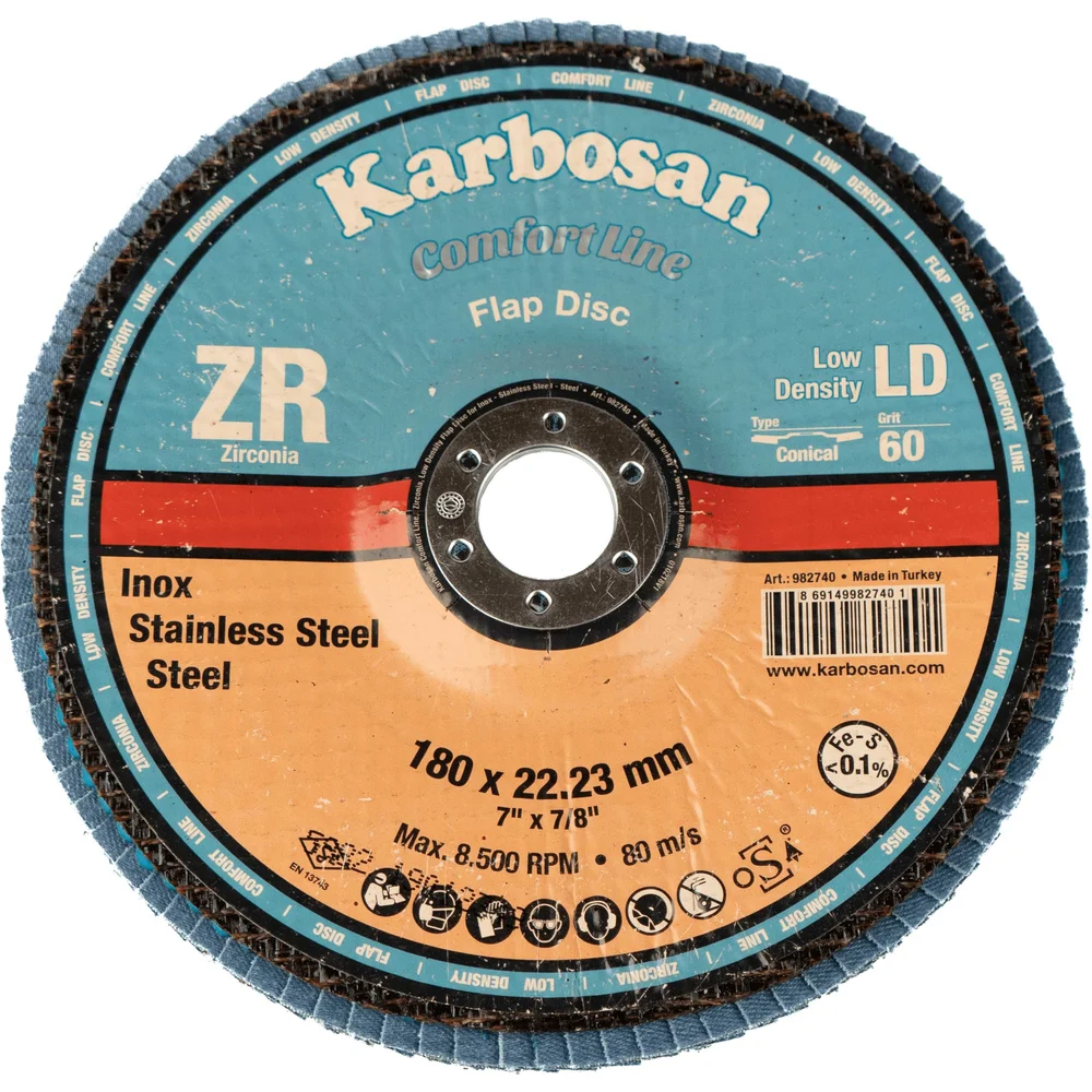 Лепестковый диск Karbosan INOX KAR-982740