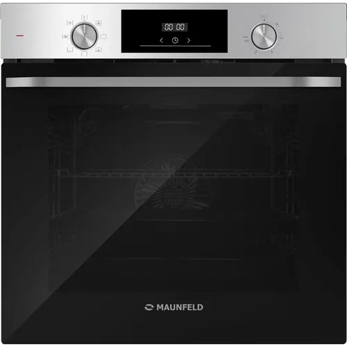 Духовой шкаф электрический MAUNFELD FEOH7872S, 78л, дверца с 3 стеклами, нержавеющая сталь