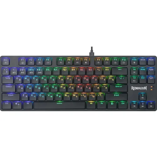 Клавиатура Redragon Anubis, беспроводная, USB, Bluetooth/Радиоканал, механическая, черный [70505]
