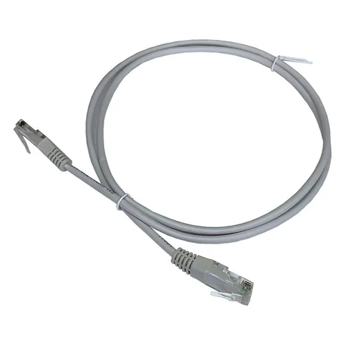 Патч-корд LanMaster вилка RJ-45, вилка RJ-45, кат.5E, ПВХ, 1м, серый [twt2-45-45-1.0-gy]