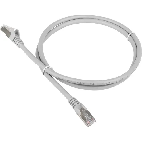Патч-корд LanMaster TWT-45-45-1.5/S-GY UTP, кат.5E, 1.5м, многожильный, серый