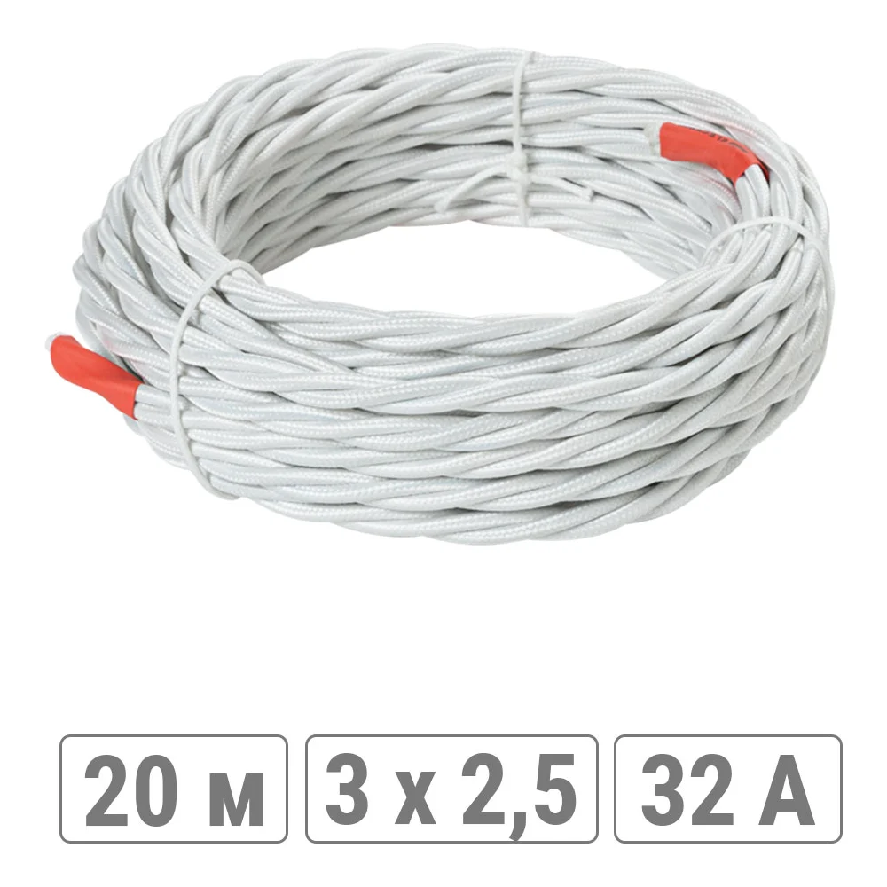 Витой ретро провод TDM ELECTRIC Эко SQ2801-0204