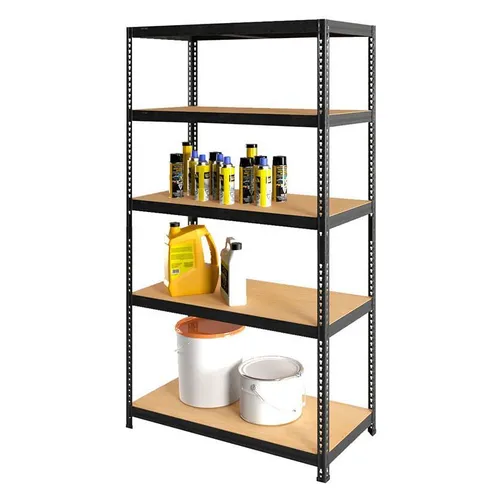 Стеллаж ПРАКТИК SBL 180KD металл, 1803x900x400мм антрацит [s24499373309]