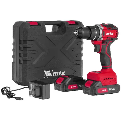 Дрель-шуруповерт MTX CIDS-BL-20, 2Ач, с двумя аккумуляторами [26188]