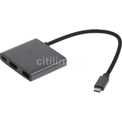 Хаб (разветвитель) TP-LINK UH3020C, серый