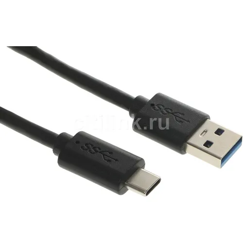 Кабель Buro USB Type-C (m) - USB (m), 3м, 3A, черный [bhp usb-tpc-3]