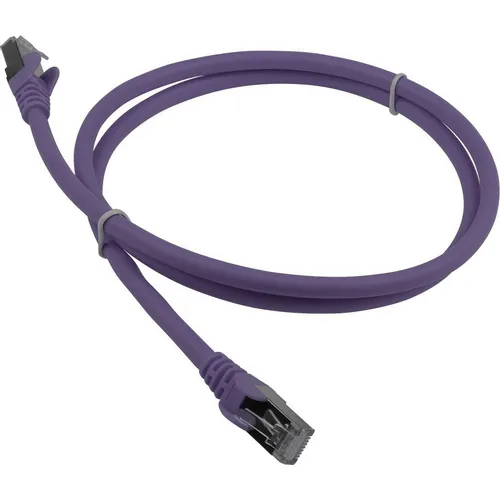 Патч-корд LanMaster вилка RJ-45, вилка RJ-45, кат.6A, LSZH, 2м, фиолетовый [lan-pc45/s6a-2.0-vi]