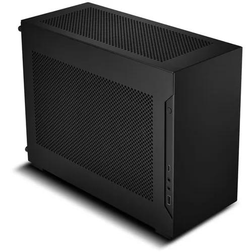 Корпус miniITX Lian Li A4H2OX5, Micro-Tower, без БП, черный [g99.a4h2ox5.r0]