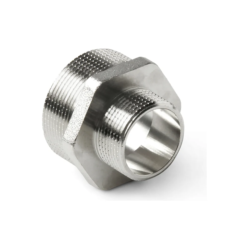 Латунный резьбовой переходной ниппель PRO AQUA 06-M25-M15x