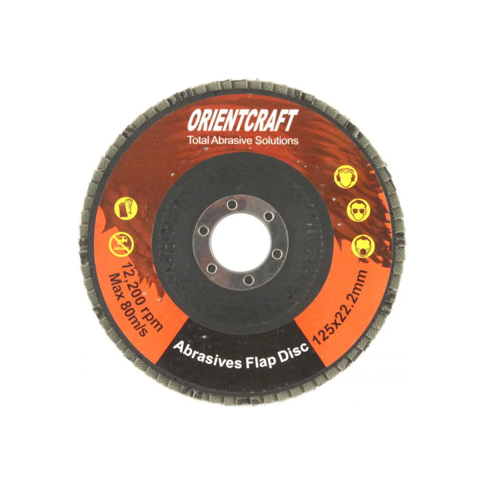 Торцевой лепестковый диск по металлу Orientcraft OCF1252260