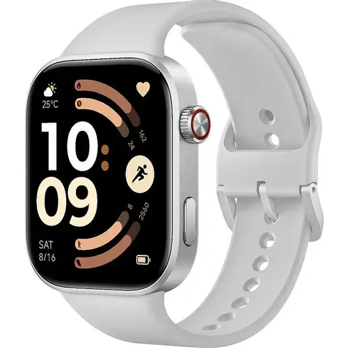 Смарт-часы Xiaomi Redmi Watch 6, 2.07", серый/серебристый