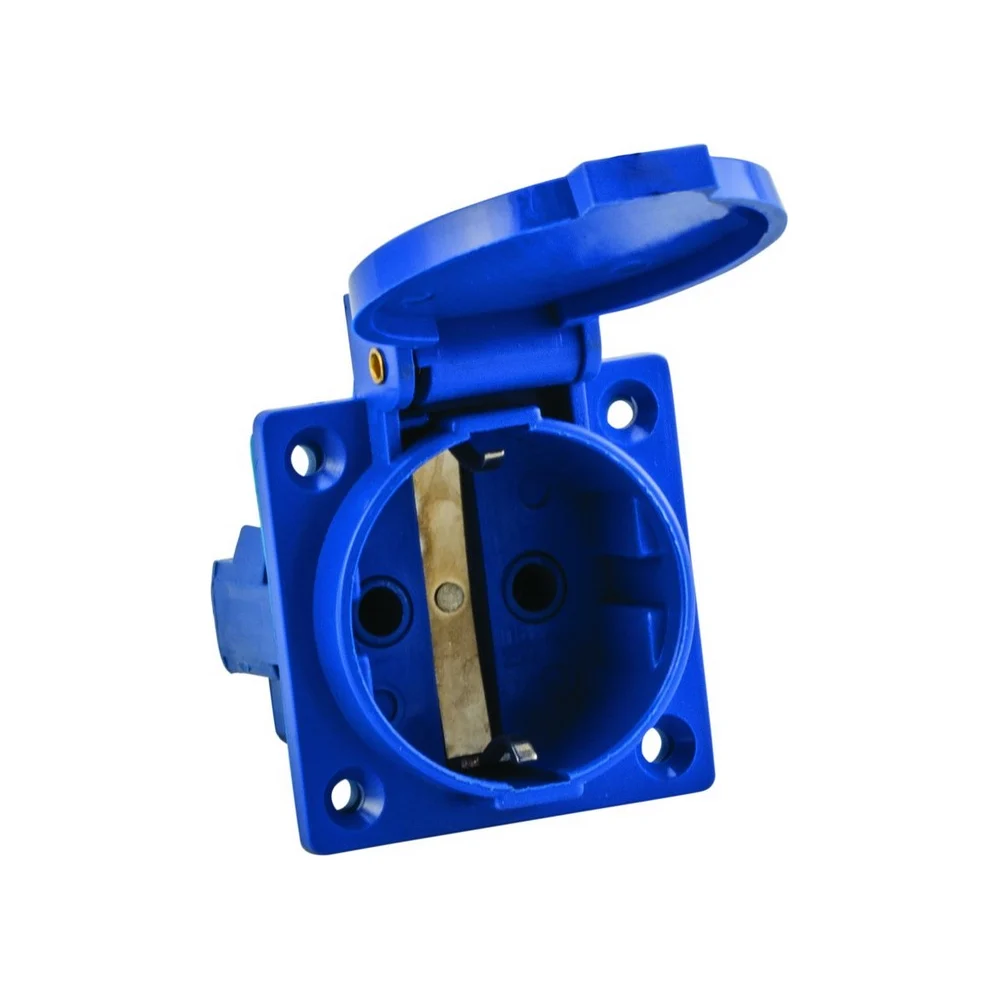 Скрытая панельная розетка EKF ps-112-16-220