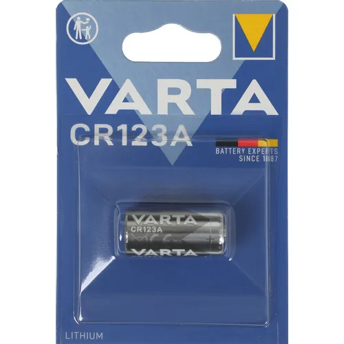 CR123A Батарейка VARTA Professional BL1 Lithium, 1 шт.
