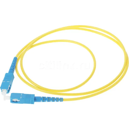 Патч-корд LanMaster 1 9/125 OS1/OS2 1м ПВХ желтый [twt-sc-sc/su-1.0]